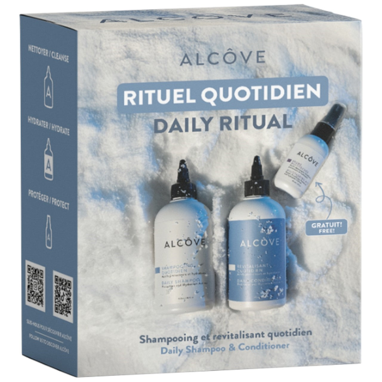Alcôve DAILY CARE HOLIDAY KIT 3 pc.