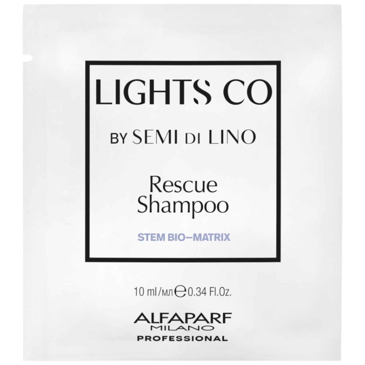 Alfaparf Milano Rescue Shampoo 10 x 0.34 Fl. Oz.