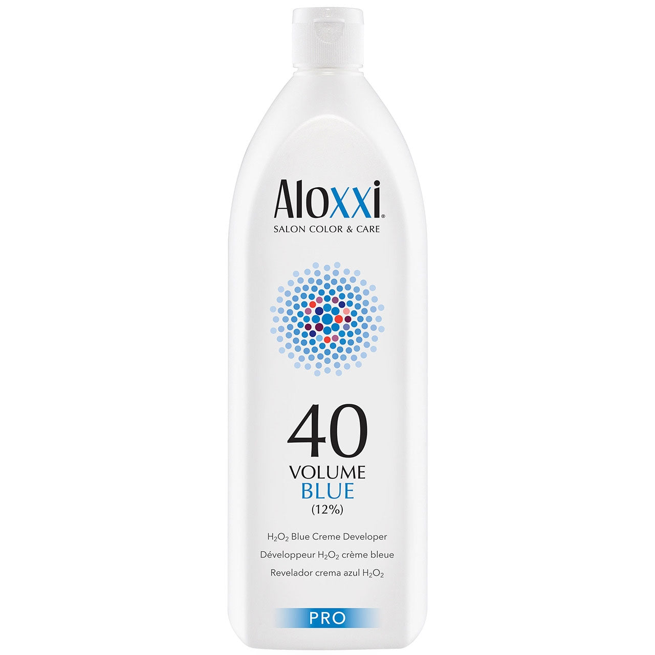 Aloxxi 40 Vol. Blue Creme Developer Liter