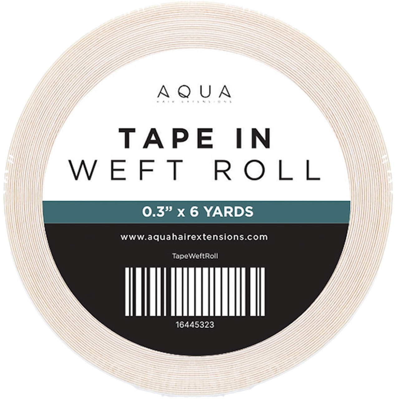 AQUA TAPE IN WEFT ROLL 3 inch x 18 ft.