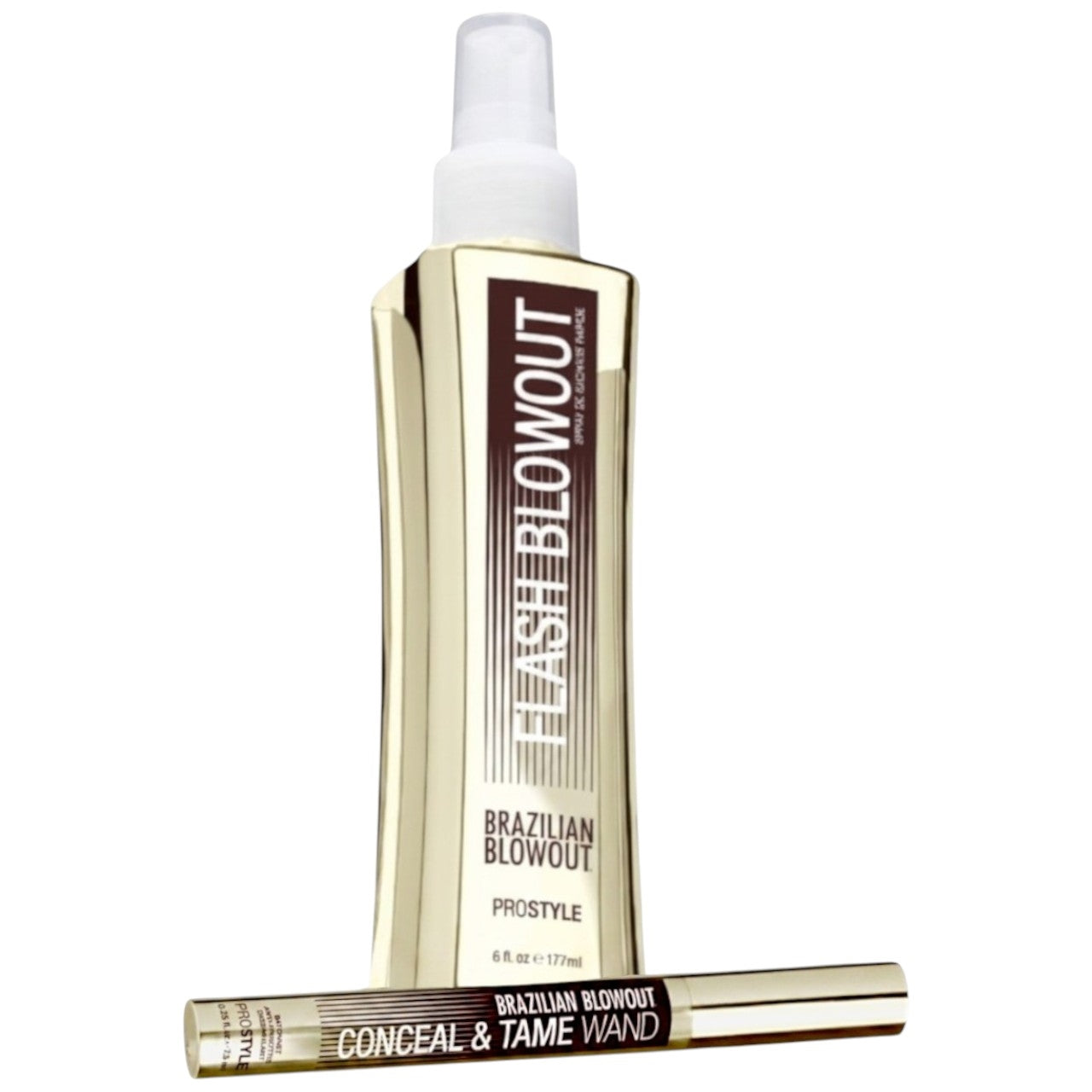 BRAZILIAN BLOWOUT Flash Blowout & Polishing Wand Duo 2 pc.