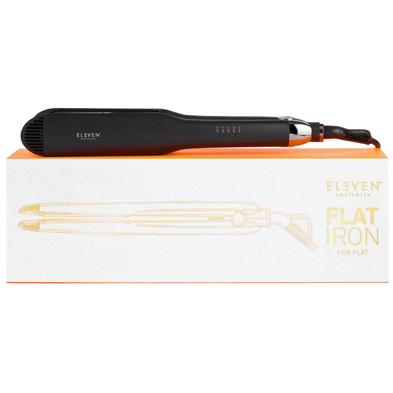 ELEVEN Australia Flat Iron Wide Plate 1.25 inch