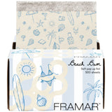 Framar Embossed Pop Up Foil Medium Beach Bum 5 inch x 11 inch 500 ct.