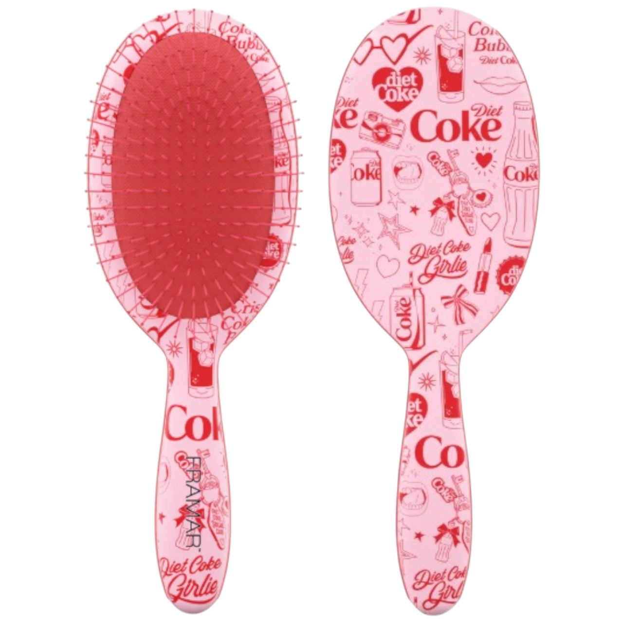 Framar Detangling Brush - Diet Coke
