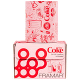 Framar Embossed Foil Roll Medium Diet Coke 320 ft.