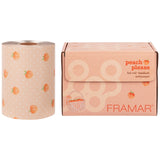 Framar Peach Please Embossed Roll 320 ft.