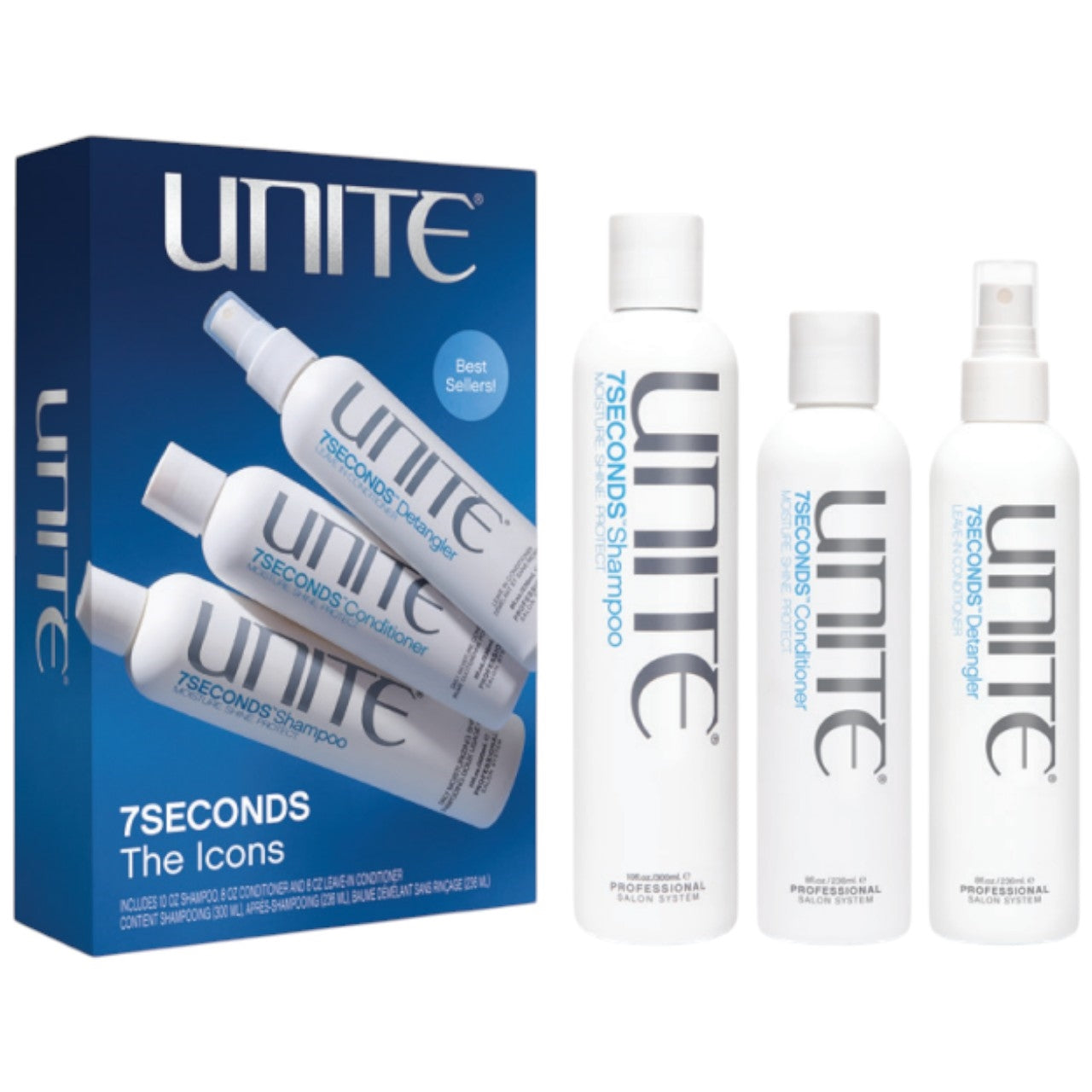 UNITE 7SECONDS The Icons Holiday Kit 3 pc.