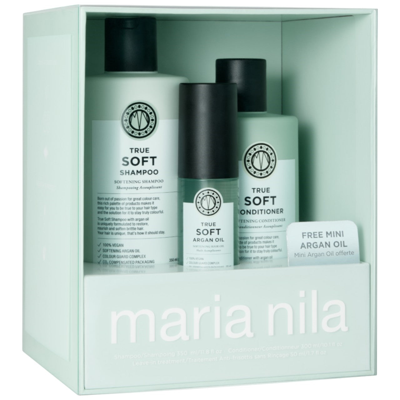 maria nila TRUE SOFT HOLIDAY BEAUTY BOX 3 pc.
