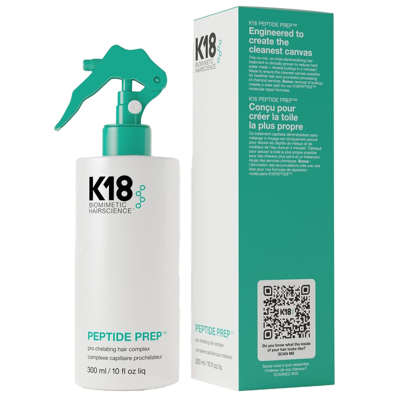 K18 PEPTIDE PREP pro chelating hair complex 10 Fl. Oz.