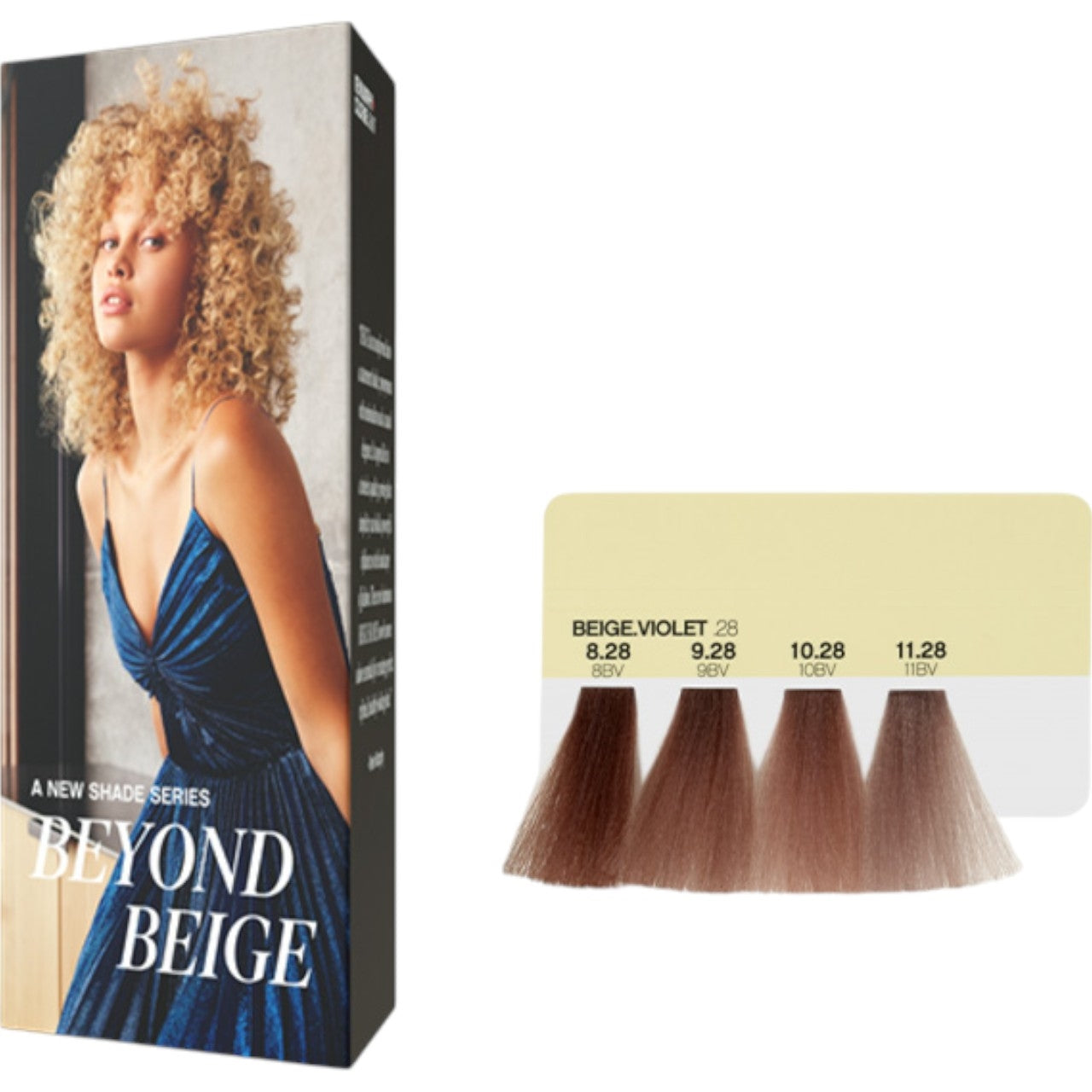 KEVIN.MURPHY COLOR Gloss Beyond Beige Tent Card + Swatch Card 2 pc.