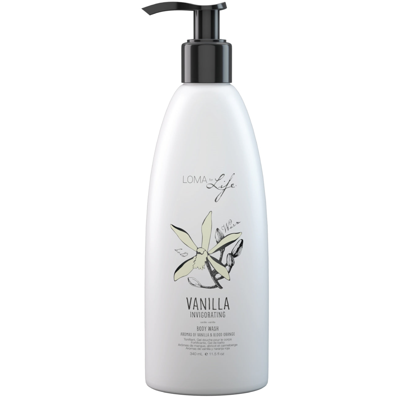 LOMA Vanilla Body Wash 11.5 Fl. Oz.