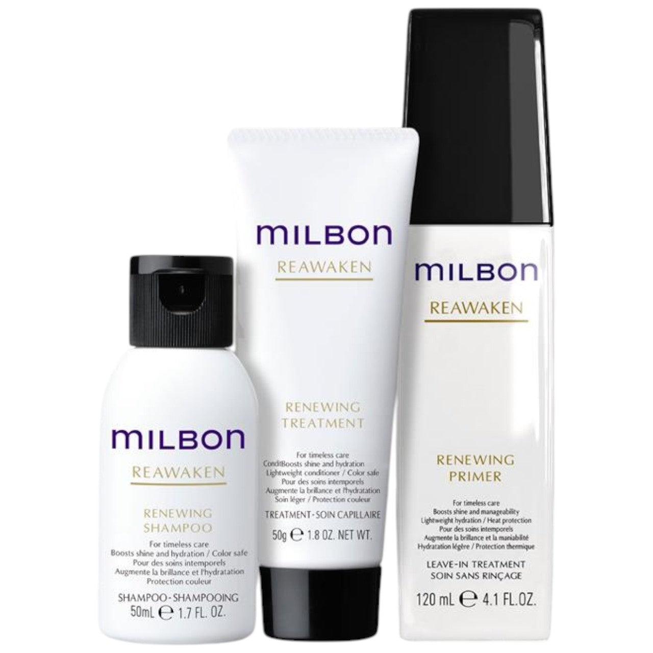 Milbon Signature REAWAKEN Travel Kit 3 pc.