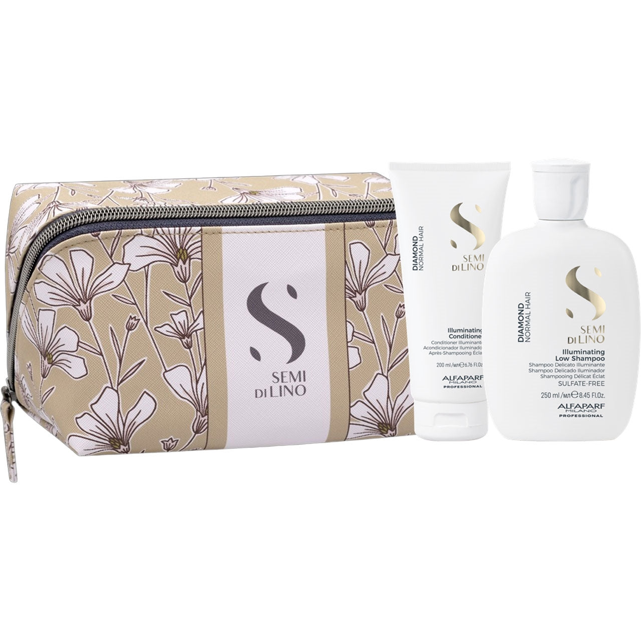 Alfaparf Milano Semi Di Lino Diamond Duo Kit 3 pc.