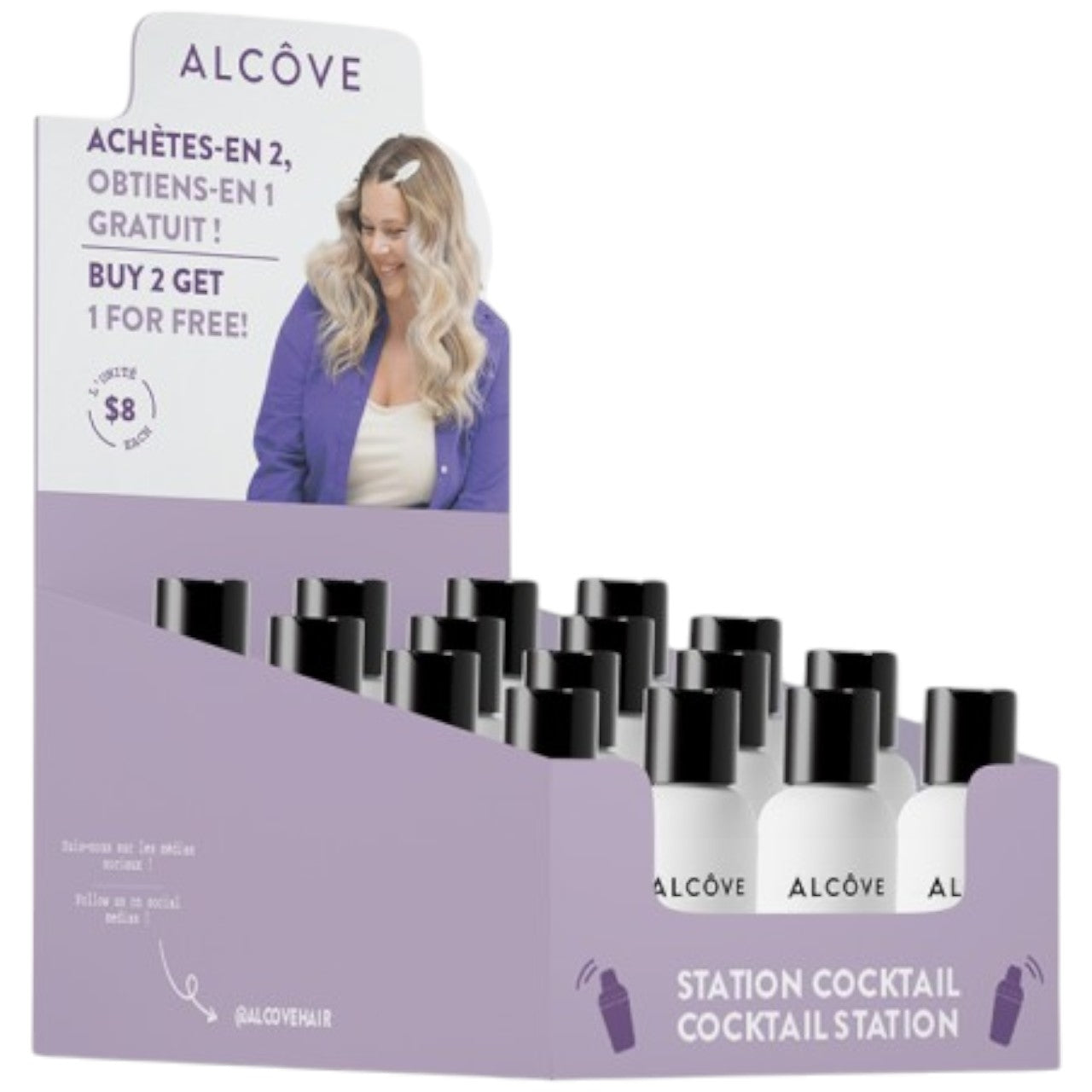 Alcôve Cocktail Station Kit 24 pc.