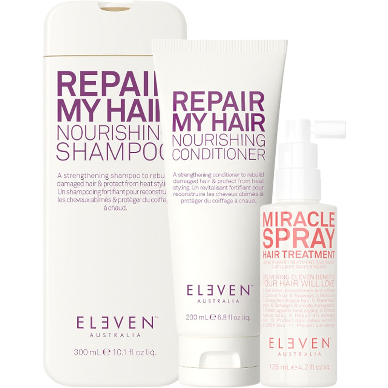 ELEVEN Australia Repair & Miracle Trio 3 pc.