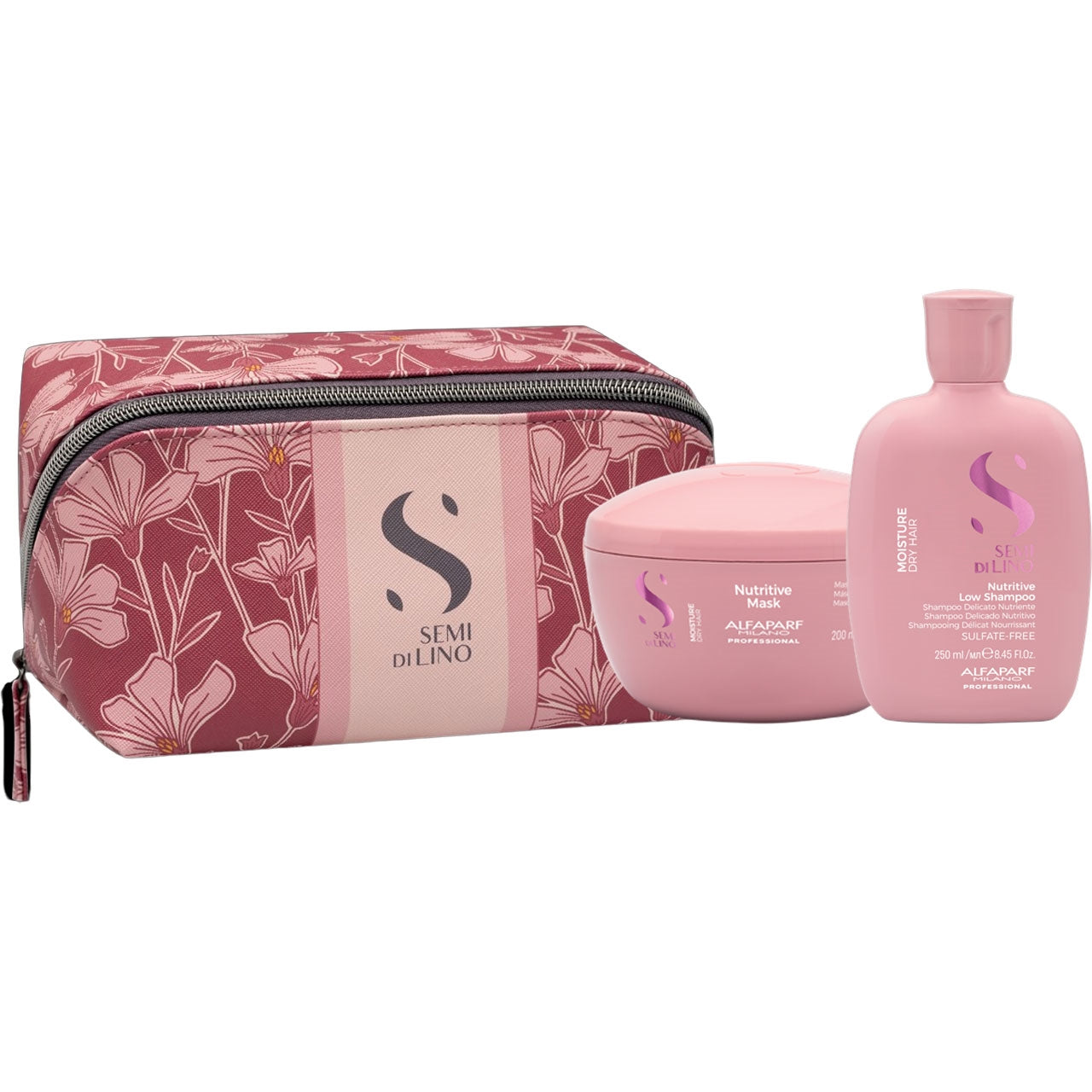 Alfaparf Milano Semi Di Lino Moisture Duo Kit 3 pc.