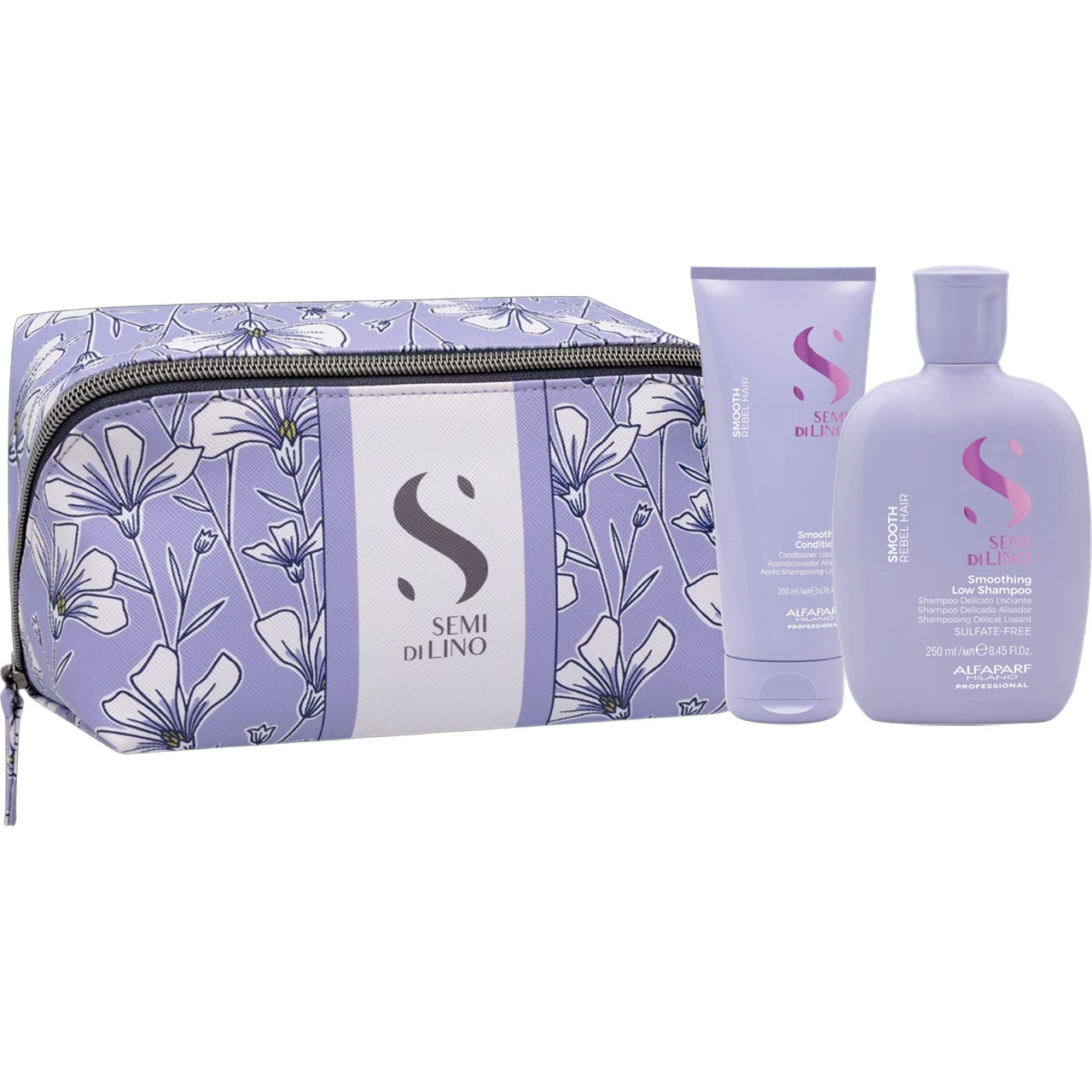 Alfaparf Milano Semi Di Lino Smooth Duo Kit 3 pc.