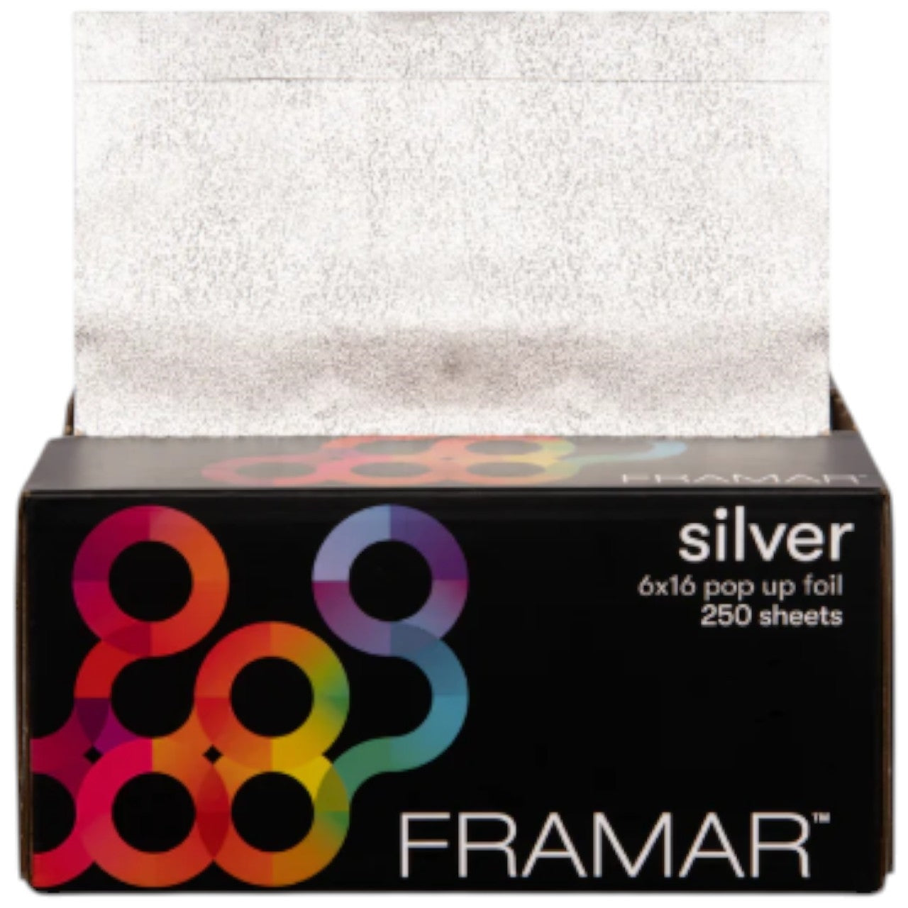 Framar Embossed Pop Up Silver 6 inch x 16 inch 250 ct.