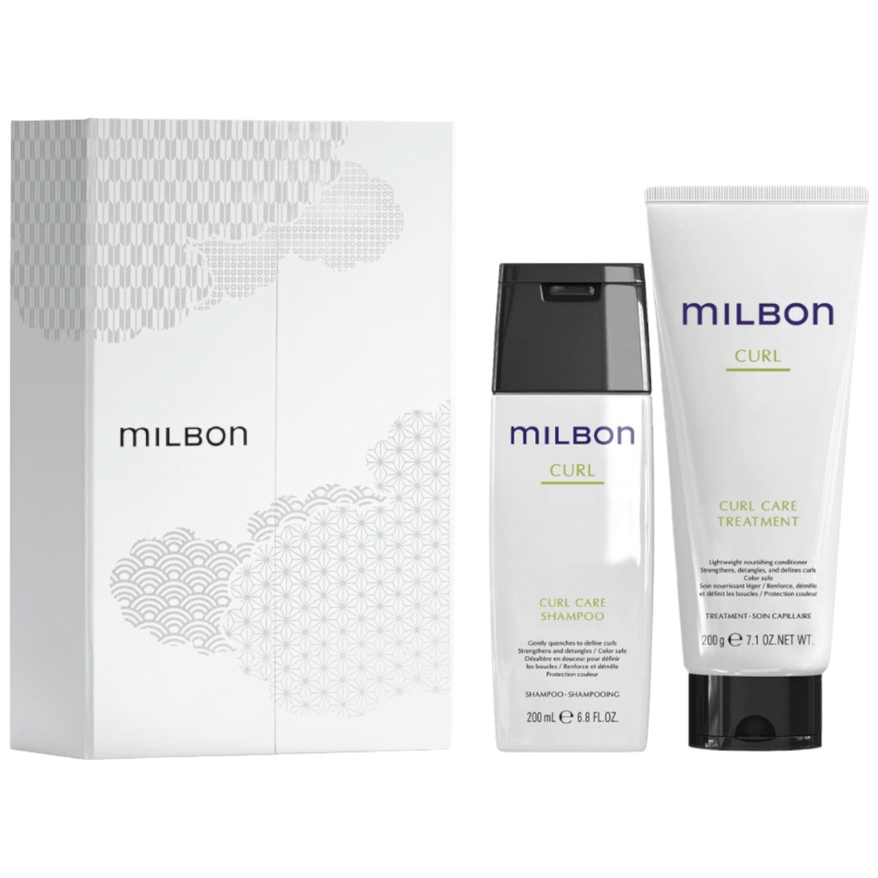 Milbon Holiday Box Duo - CURL Care 2 pc.