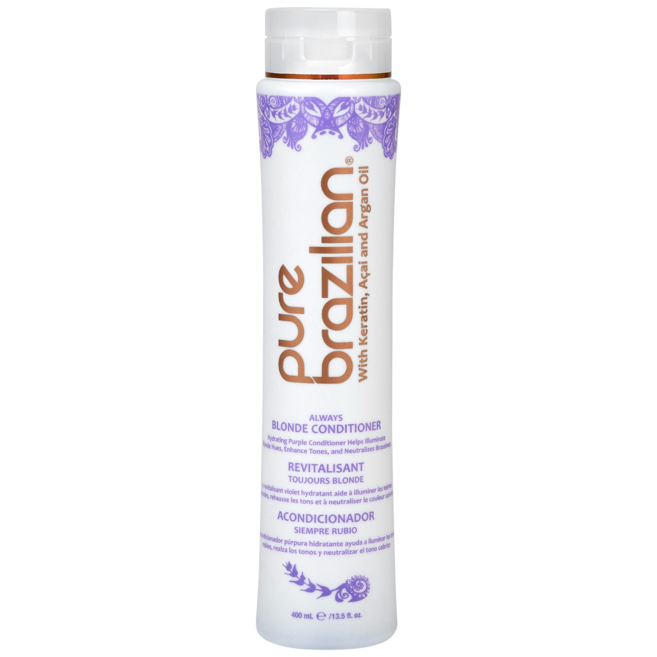 pure brazilian ALWAYS BLONDE CONDITIONER 13.5 Fl. Oz.