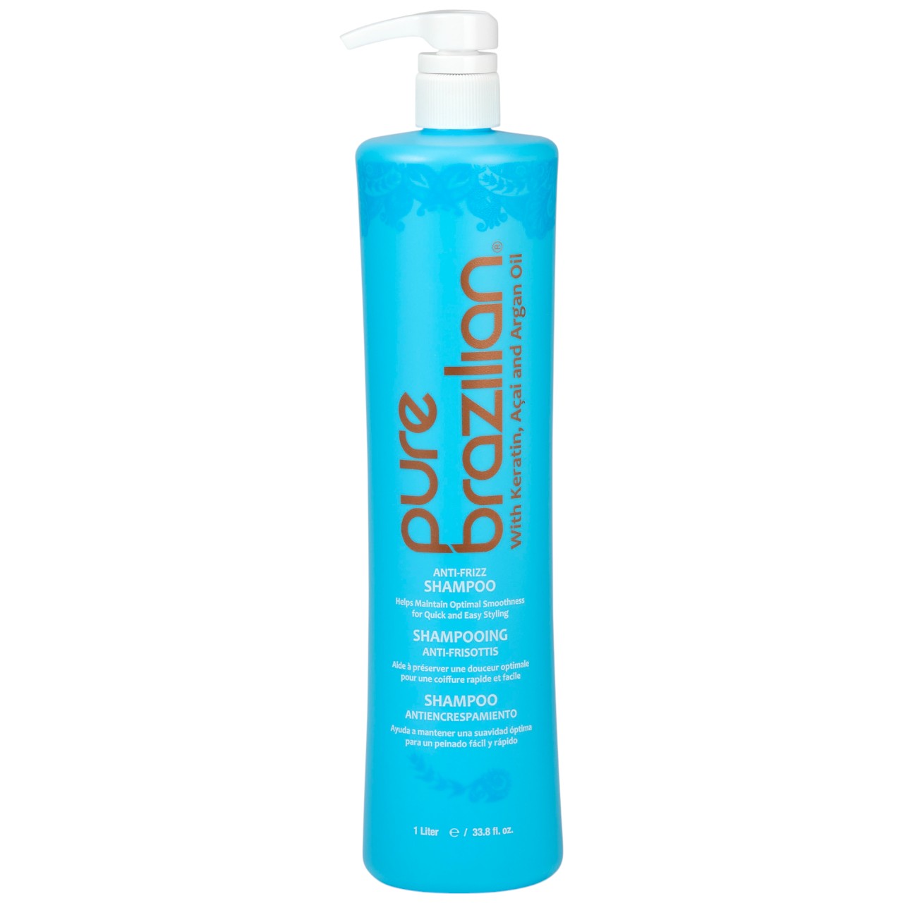 pure brazilian ANTI-FRIZZ SHAMPOO Liter